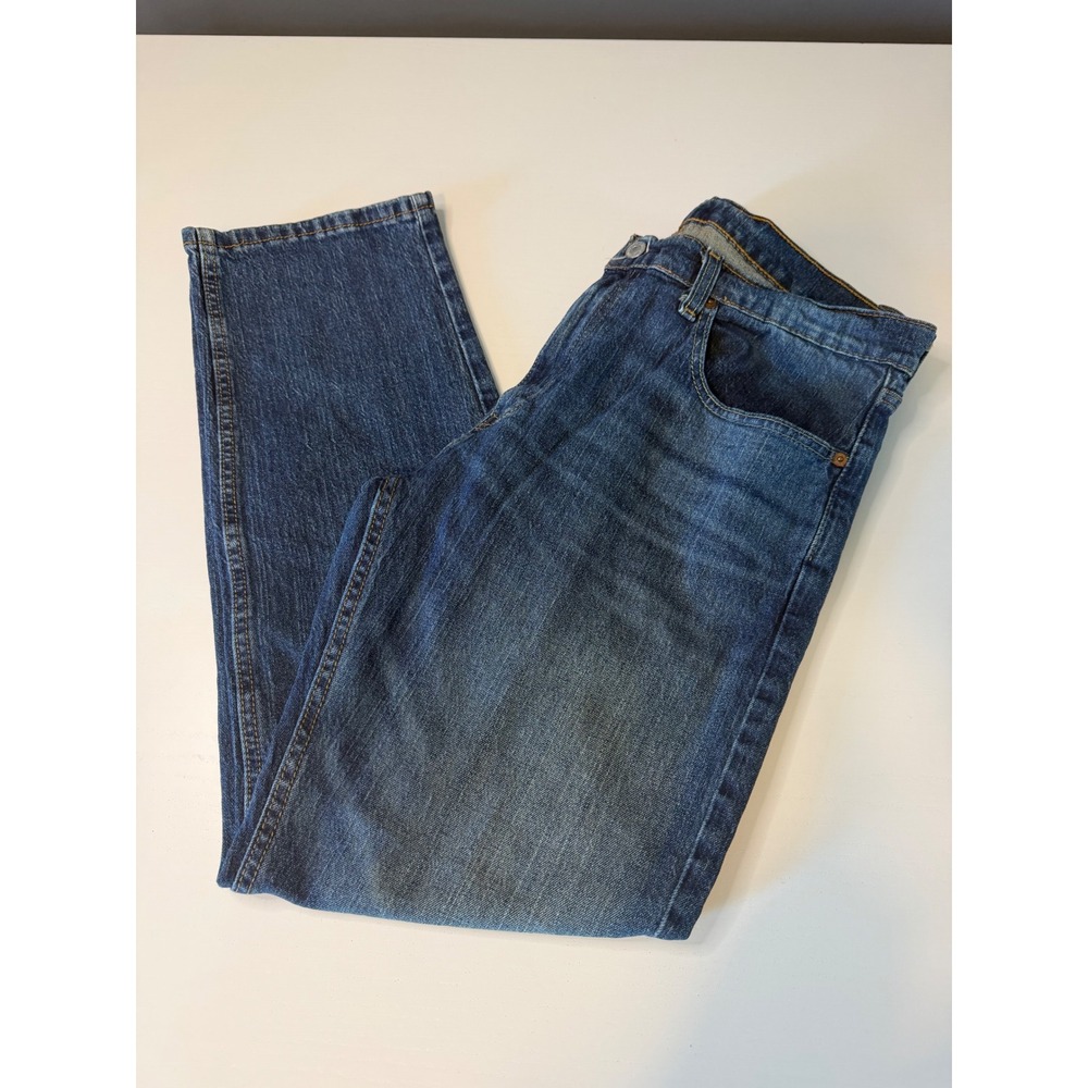 Levis 559 Relaxed Straight Jeans Mens 34x30 Medium Wash Blue Denim 559-0211 - Picture 6 of 7